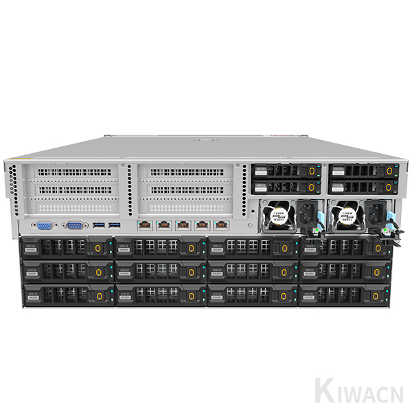 4u36 bay L shaped server chassis 4