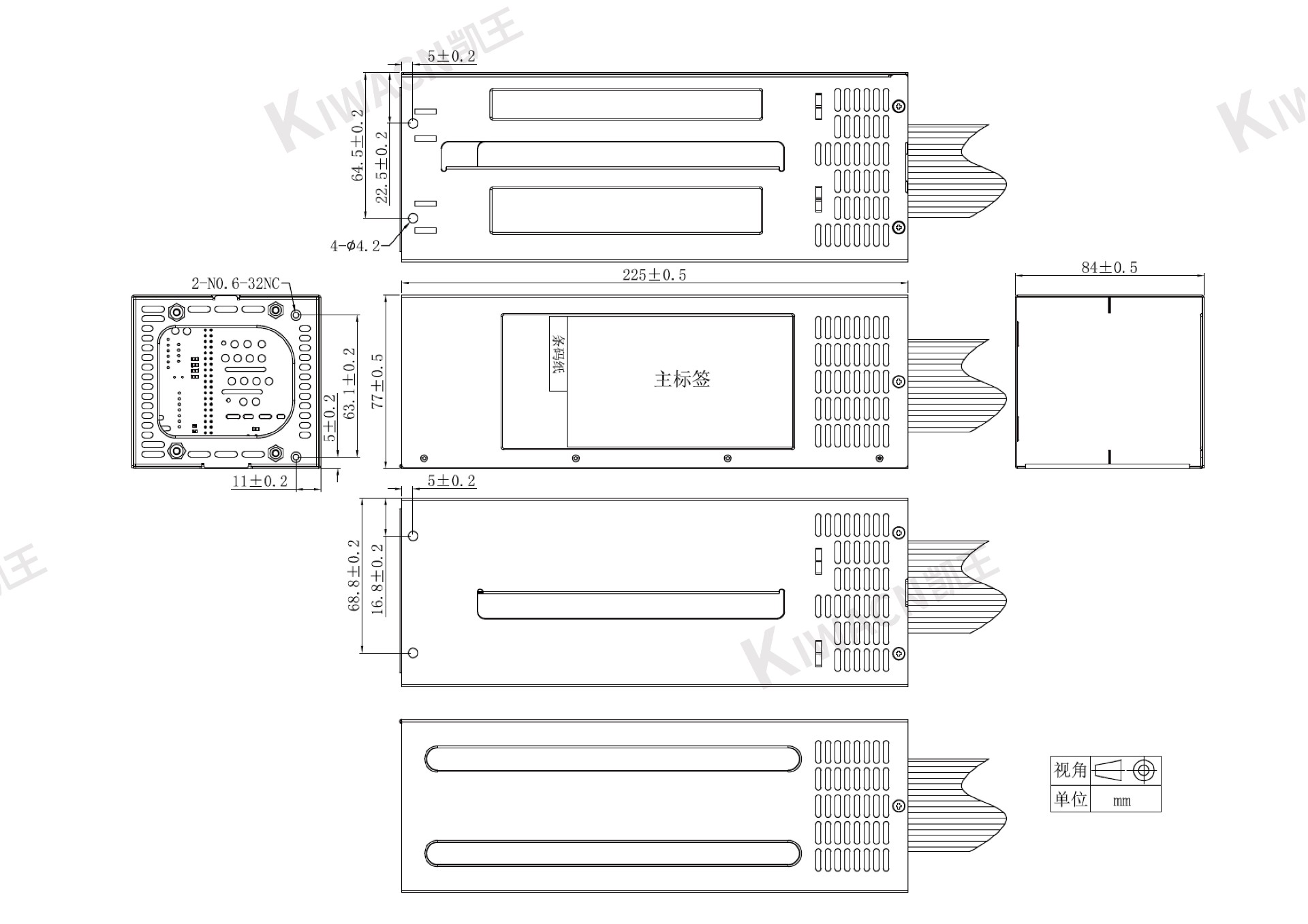 0304010014 2u800w redundant power size