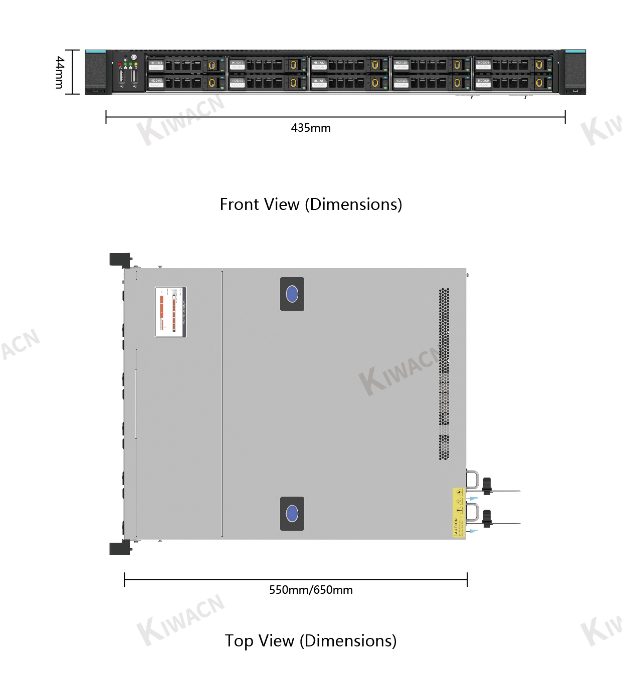 1U10 Disk Slot Series Server Chassis Product Manual V1.0 10